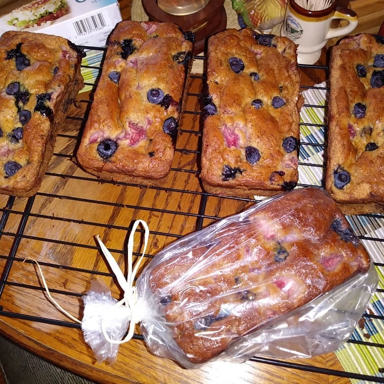 Blueberry Banana Bread