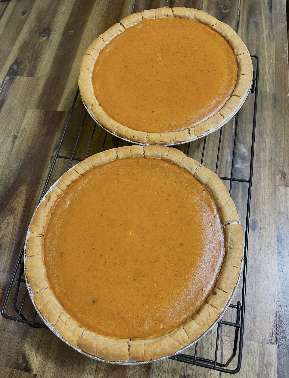 Alisha's Homemade Gluten-Free Pumpkin Pies
